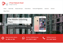 Tablet Screenshot of ipmart.com.br